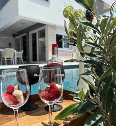 Zrce Apartment | Luxury apartment Black Pearl Beluga with private Pool and Jacuzzi