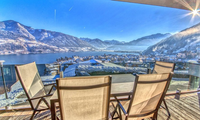 Zell am See Apartment | Luxury apartment with breathtaking views over the Zeller lake and mountains