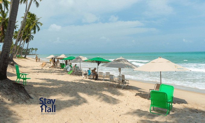 Praia dos Carneiros Condo | Luxury Apt-Gourmet Balcony-Pool and Gym-SH057