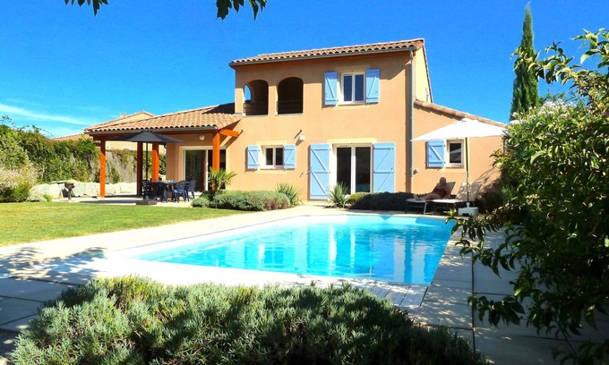 Vallon-Pont-d'Arc Villa | Luxury Ardeche Villa | Villa Bienvenue | 4 Bedrooms | Private Pool | Perfect.