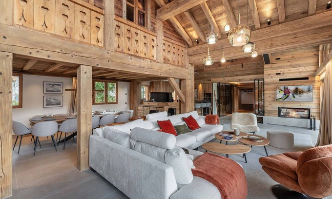 Meribel Village Ski Chalet | Luxury Chalet with Spa, Gym, and Ski-in/Ski-out Access in Méribel Village
