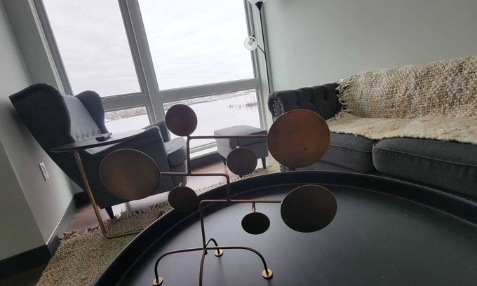 Central-Maverick Square - Paris Street Apartment | Luxury duplex apt by ocean in Boston