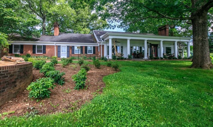Hendersonville House | Luxury family retreat home with stunning mountain views.