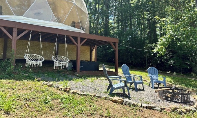 Dan River Cabin | Luxury Glamping Escape - Dome #3