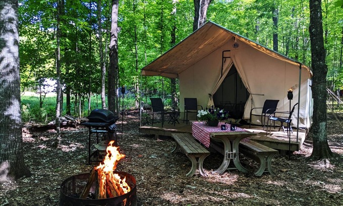 Phelps Apartment | Luxury Glamping w/Resort Access Included, Site 14