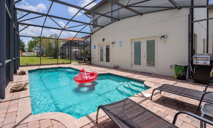 Four Corners Villa | Luxury High Grove Villa 4bds w/Pool, near Disney