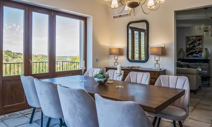 Ogliastro Cilento Villa | Luxury hillside villa with country & sea views close to beachesnn