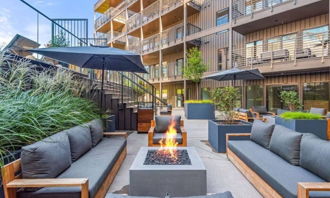 Downtown Nashville Apartment | Luxury in The Gulch with Patio & Pool- Walk to Broadway