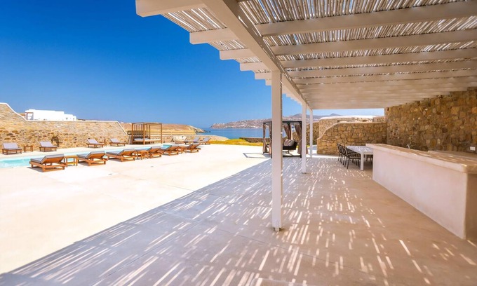 Kanalia Villa | Luxury Mykonos Villa | 6 Bedrooms | Villa Majestic Ciel | Stunning Sea Views |.