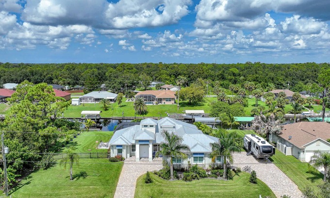 Port Charlotte House | Luxury NW Port Charlotte Retreat, pool/spa, canal