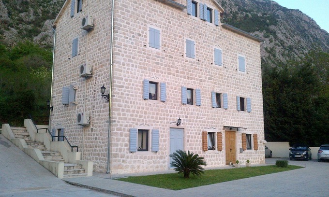 Dobrota Villa | Luxury penthouse in traditional stone villa overlooking Kotor Fjord