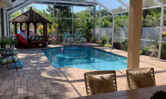 New Port Richey House | Luxury Pool home in Trinity, FL - Monthly rental only. Avail Jan and/or Feb 2025