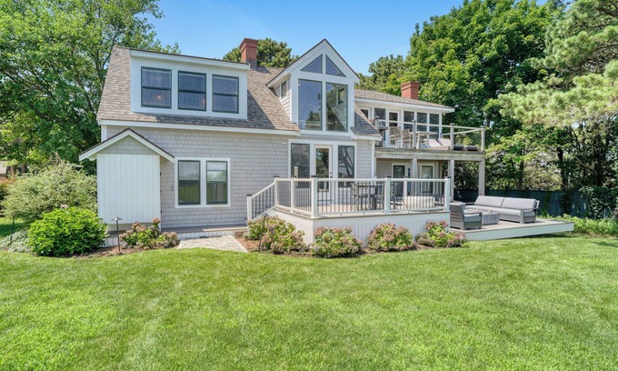 Oak Bluffs House | Luxury Property with Sweeping Views & Private Beach in Oak Bluffs