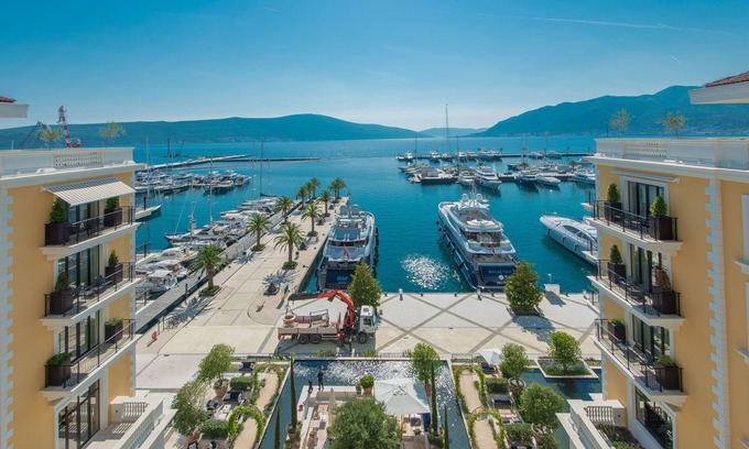 Tivat Resort | Luxury Regent Penthouse with Sea and Mountain View for 6 People