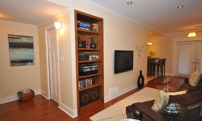 Riley Park Apartment | Luxury Romantic Designer Suite on Trendy Main Street
