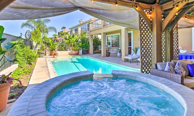 Ocean View Hills House | Luxury San Diego Home w/Pool, Spa & Views!