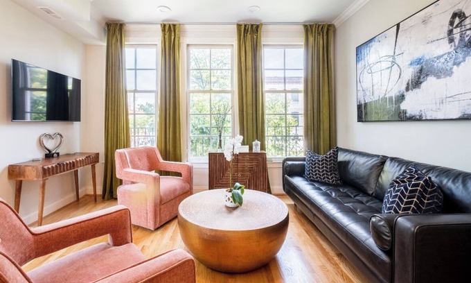 Fells Point House | Luxury Townhouse . Roof Deck . Patios . Parking