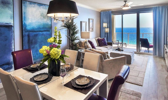 West Panama City Beach Condo | Luxury Vacation Condo * Free Beach Service * July Dates Almost Gone * Book Now!