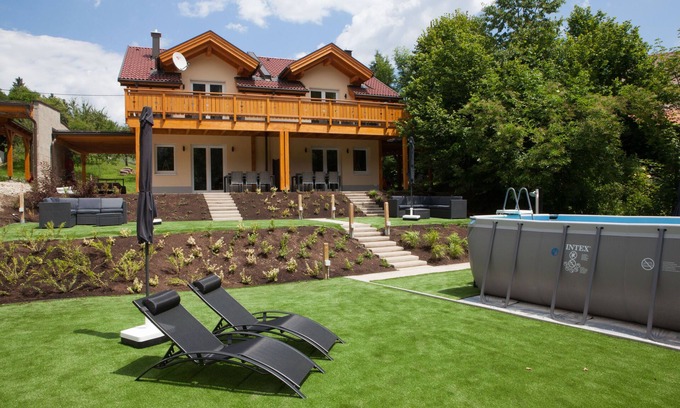 Arnoldstein House | Luxury vacation homes with Hot tub, Sauna and Pool near Italy and Slovenia.