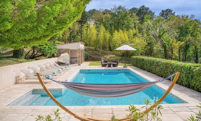 Cogolin Villa | Luxury Villa, 10km from St. Tropez With Heated Pool, Extensive Grounds and A/C