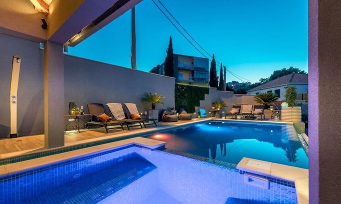 Lapad Villa | Luxury Villa Lapad Entrez with private pool in Lapad - Dubrovnik