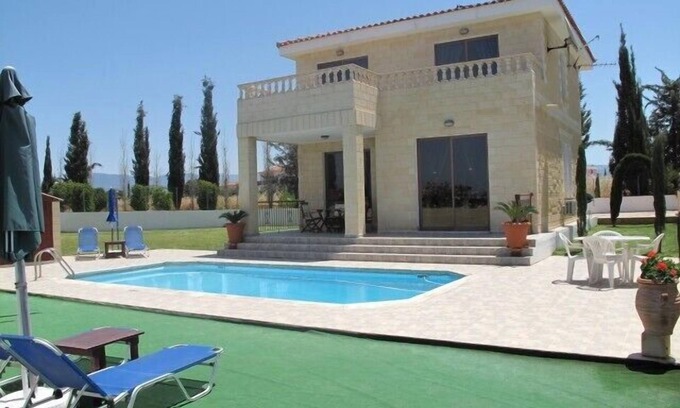 Polis Villa | Luxury villa with pool and superb views of the sea and the sunset