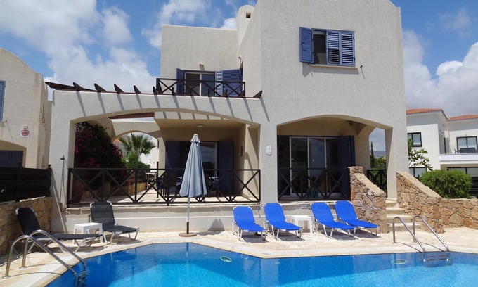 Chlorakas Villa | Luxury Villa With Private Pool And Stunning Mediterranean Views