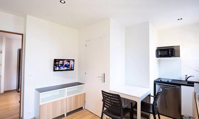 Aigueblanche Apartment | Möblierte VF1 2 Personen