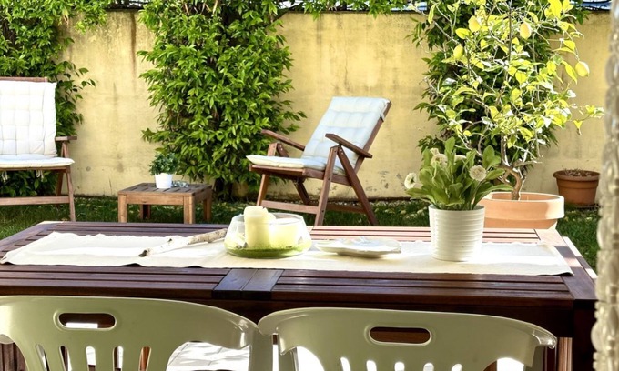 Marcelli Apartment | M216 - Marcelli, two-room apartment with garden 300m from the sea