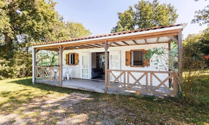 Chatel-Guyon House | Maeva Respire campsite in La Croze * - Chalet Vanille 4 Rooms 6 People