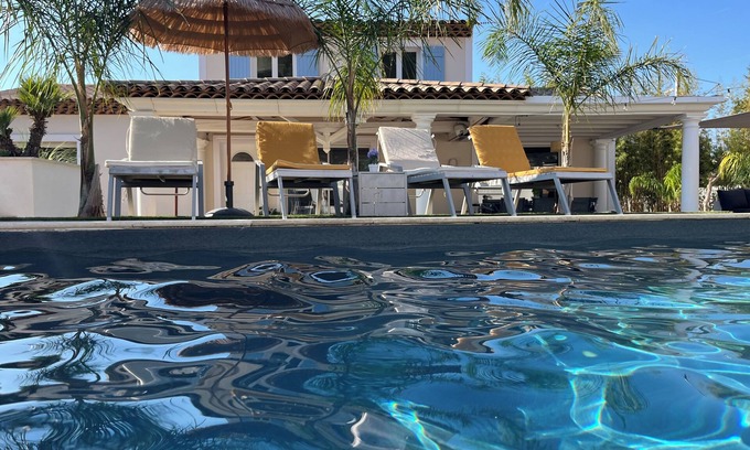 Roquebrune-sur-Argens Villa | Magnificent Villa heated swimming pool Breathtaking view 20 minutes from the sea
