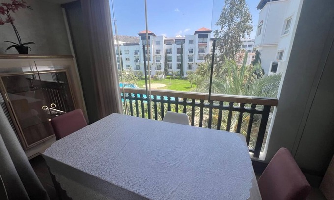 Agadir City Center Apartment | Magnificent apartment with sea view and swimming pool