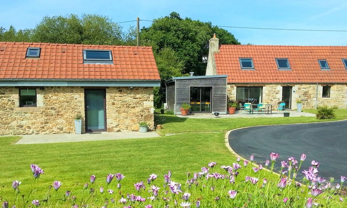 Trebeurden House | Magnificent Breton farmhouse, Pink Granite Coast, sleeps 8, nearby beaches