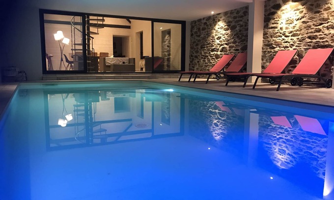 Plouider House | Magnificent farmhouse, heated indoor pool, Jacuzzi