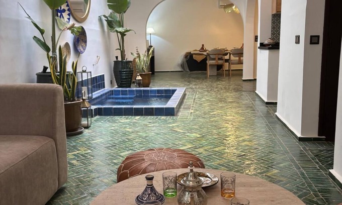 Zaouia Sidi Rhalem House | Magnificent Riad Kechmya 5 suites bassin Rooftop Proche Jemaa El Fna Majorelle