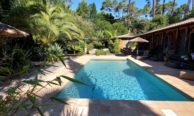 Lege-Cap-Ferret Villa | Magnificent villa with swimming pool - near beaches and shops