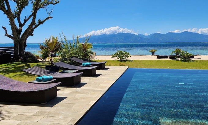 Moorea-Maiao Villa | Magnificent villa with infinity pool on the edge of the lagoon