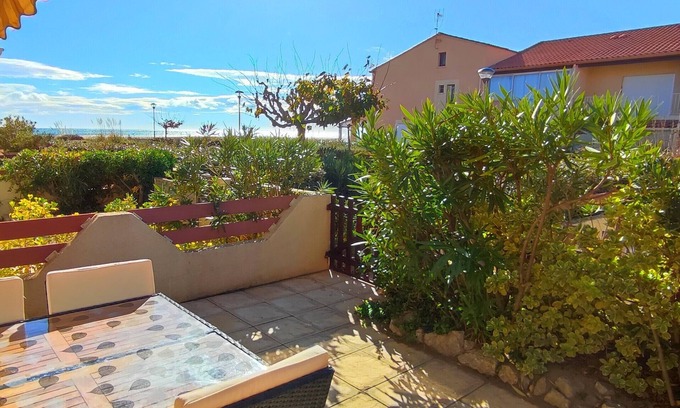 Gruissan Apartment | Magnifique Rez-de-jardin Soigné, à 20m de la Plage !