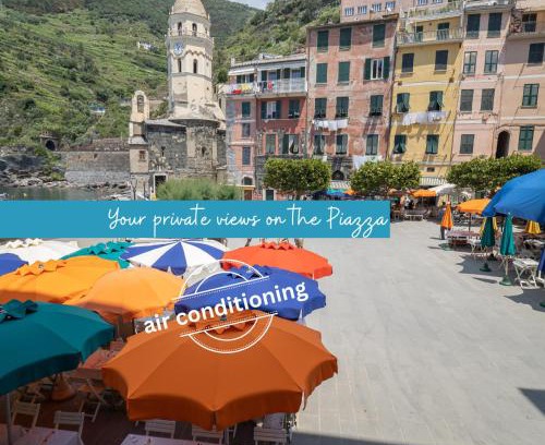 Vernazza Apartment | Mainetta Sea View Apartment with AC