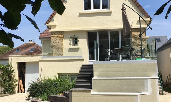 Cabourg House | Maison à 250 m de la Plage Très Calme Jardin Arboré Parking Loueur Vélos à 100 m