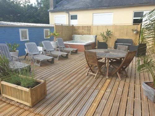 Telgruc-sur-Mer House | maison 2 chambres spa Crozon proximité plages