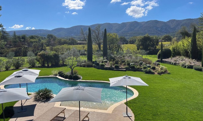 Oppede House | Maison Astrée - Luxury Provençal Villa, Heated Pool, Stunning Luberon Views
