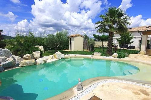 Rochegude House | Maison charmante au pays du Mont Ventoux avec piscine chauffee