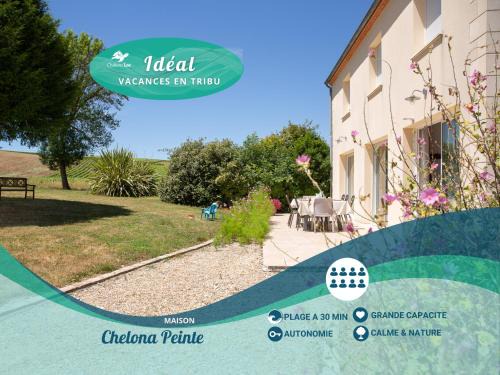 Saint-Ciers-du-Taillon House | Maison Chelona Peinte - nature & calme - Chelona'Loc