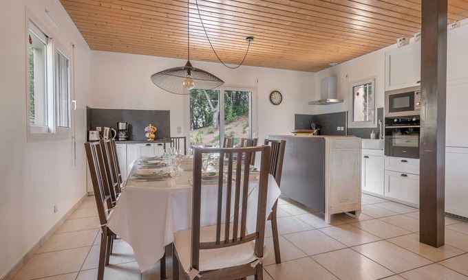 Saint-Michel-Chef-Chef House | Maison Dune et Forêt 100m from the sea