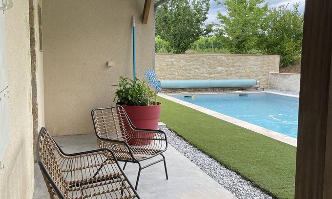 Massugas House | Maison de Campagne Avec Piscine Entre Saint-emilion et Bergerac