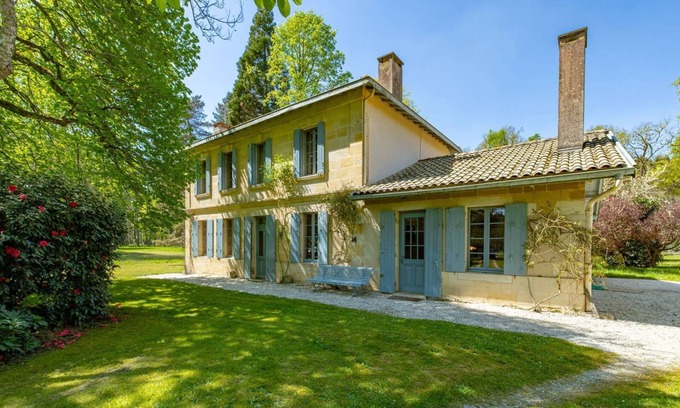 Saint-Magne House | MAISON DE CAMPAGNE DANS UN PARC AVEC PISCINE