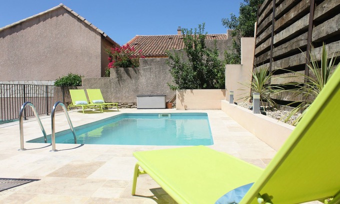 Roquebrun House | Maison de Farine's La Haute Maison has modern amenities, lovely views and a pool