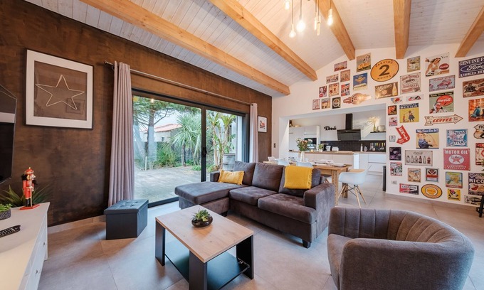 Saint-Pierre-d'Oleron House | Maison de L'Océan - Piscine privé et jardin