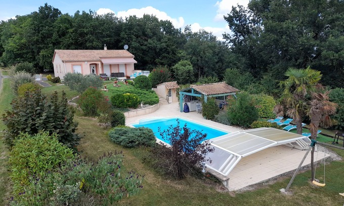 Cancon House | Maison de Plain Pied à la Campagne Entre Bergerac et Villeneuve SUR LOT
